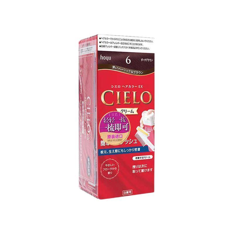 宣若 CIELO 染发霜80g #6深栗棕 1盒 17.9元