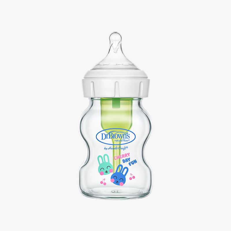布朗博士 婴儿玻璃宽口兔子奶瓶 150ml 93.38元（需用券）