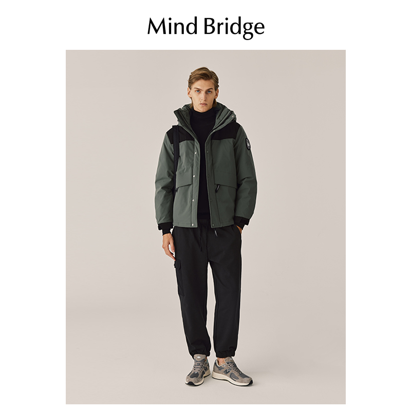 Mind Bridge 百家好 男士羽绒服 M0273B71091 859.9元（需用券）