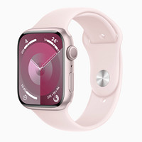Apple 苹果 Watch Series 9 智能手表 GPS款 41mm 亮粉色 橡胶表带 S/M ￥2149