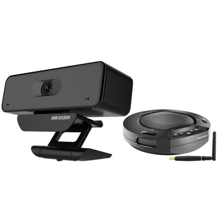 海康威视 中型视频会议解决方案摄像头拾音器套装适用20-30平米 视频会议套