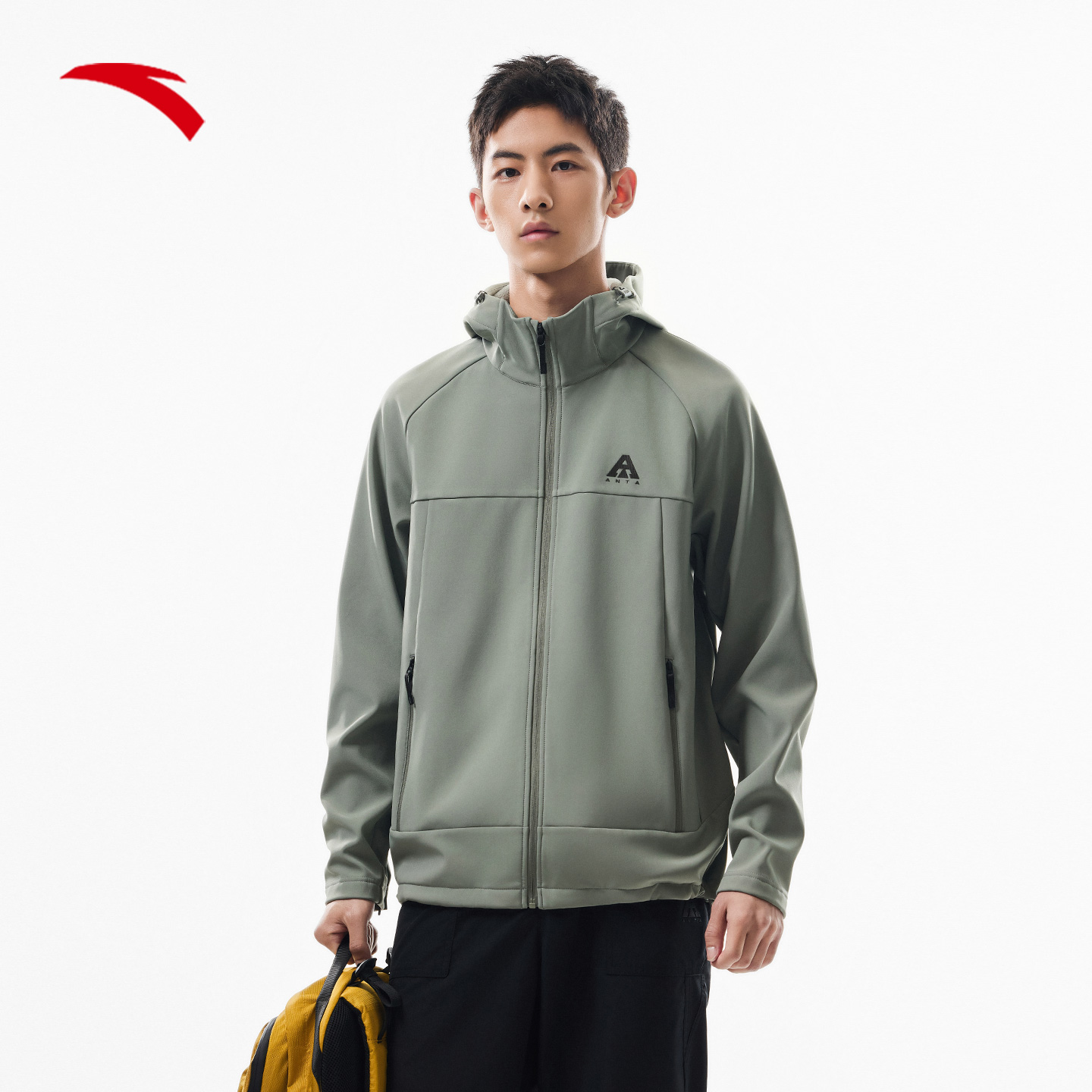 安踏 软壳衣丨大地之壳3.0三防加绒男户外运动外套 179.18元