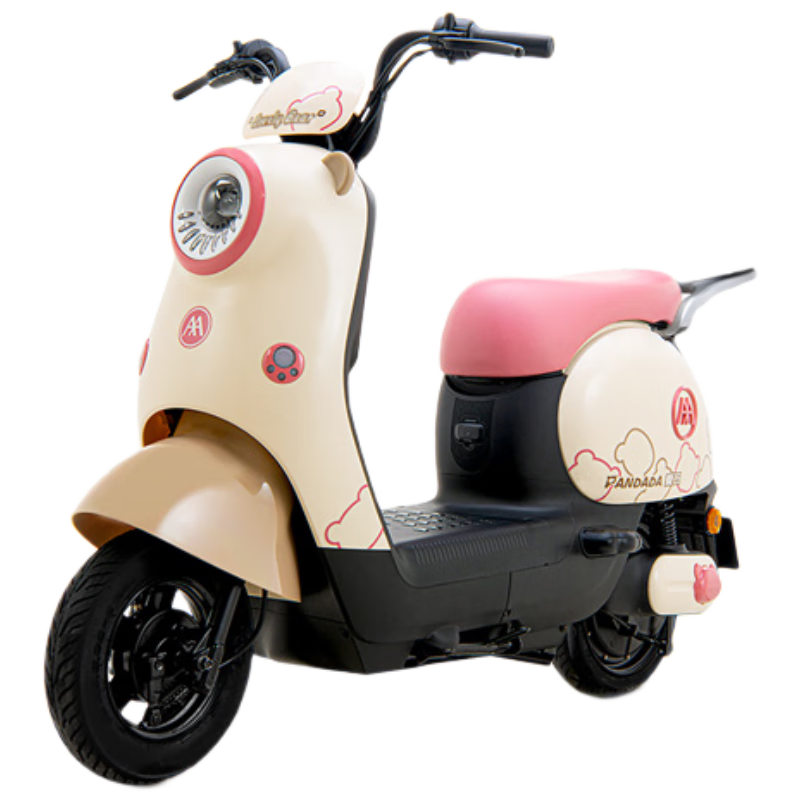 爱玛电动自行车熊宝时尚可爱舒适轻便长续航80km电动车 奶糖绿 2669元