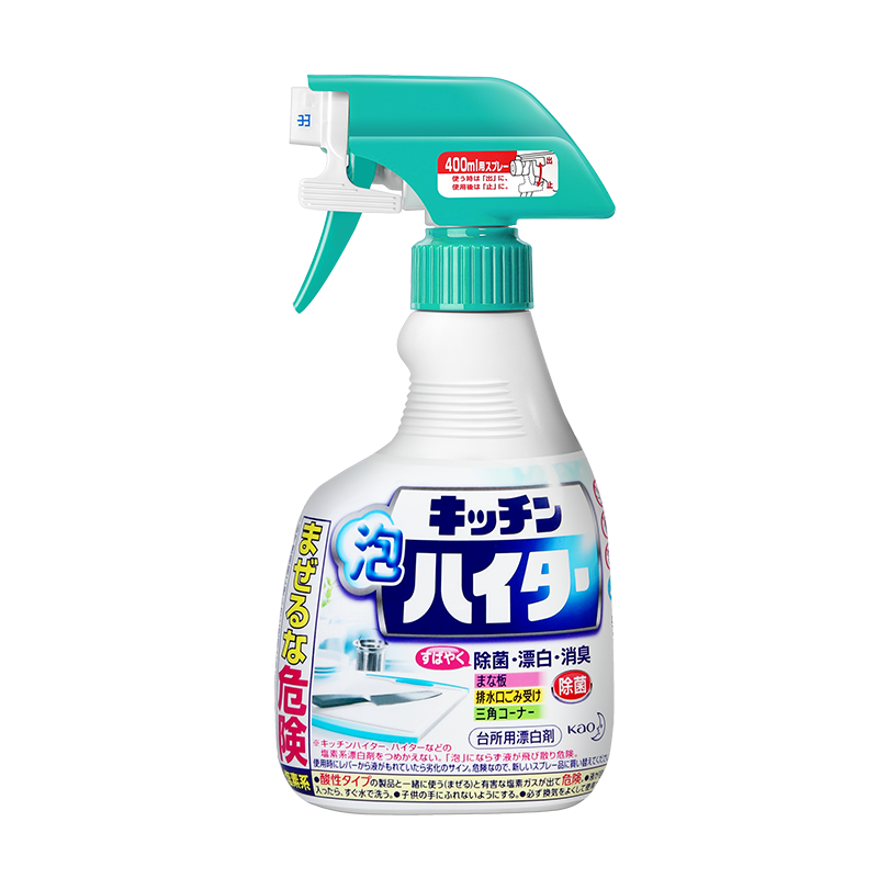 Kao 花王 厨房泡沫漂白剂 厨具去油污净 400ml 65.14元（需买3件，共195.42元）