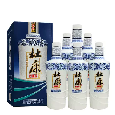 杜康酒 白酒老窖尊享50度 500mL*6瓶＊一箱 105.9元