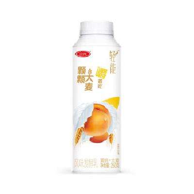 三元 轻能 优酪乳 黄桃+大麦 250ml*8瓶 36.54元 包邮（需领券）