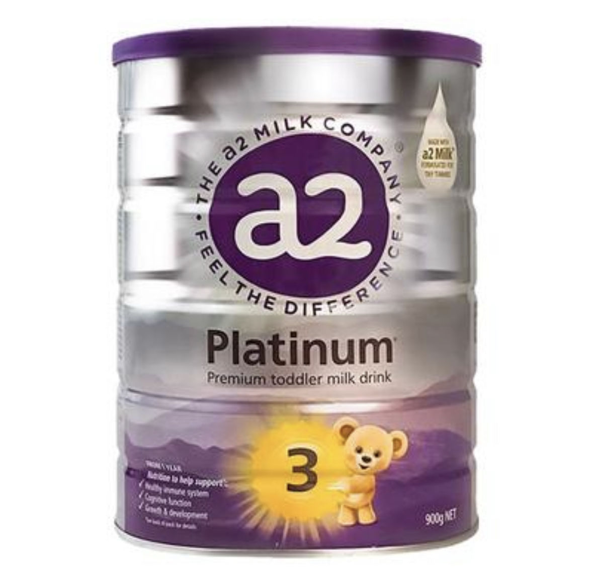 a2 艾尔 紫白金3段奶粉900g*6罐 新西兰原箱进口 1194.65元包邮、折199.11元/件