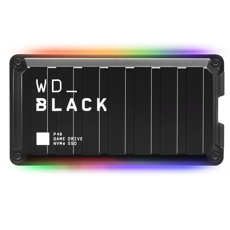 plus：Western Digital 西部数据 WD BLACK P40 USB3.2Gen 765.16元