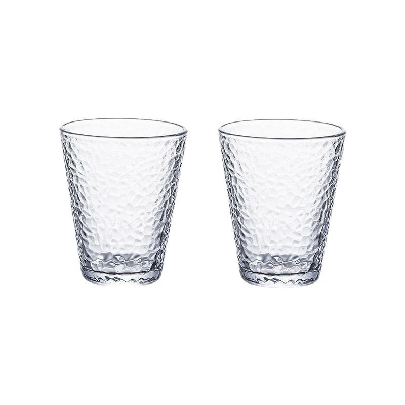LOVWISH 乐唯诗 锤纹玻璃杯2只装 3.9元（需买2件，需用券）