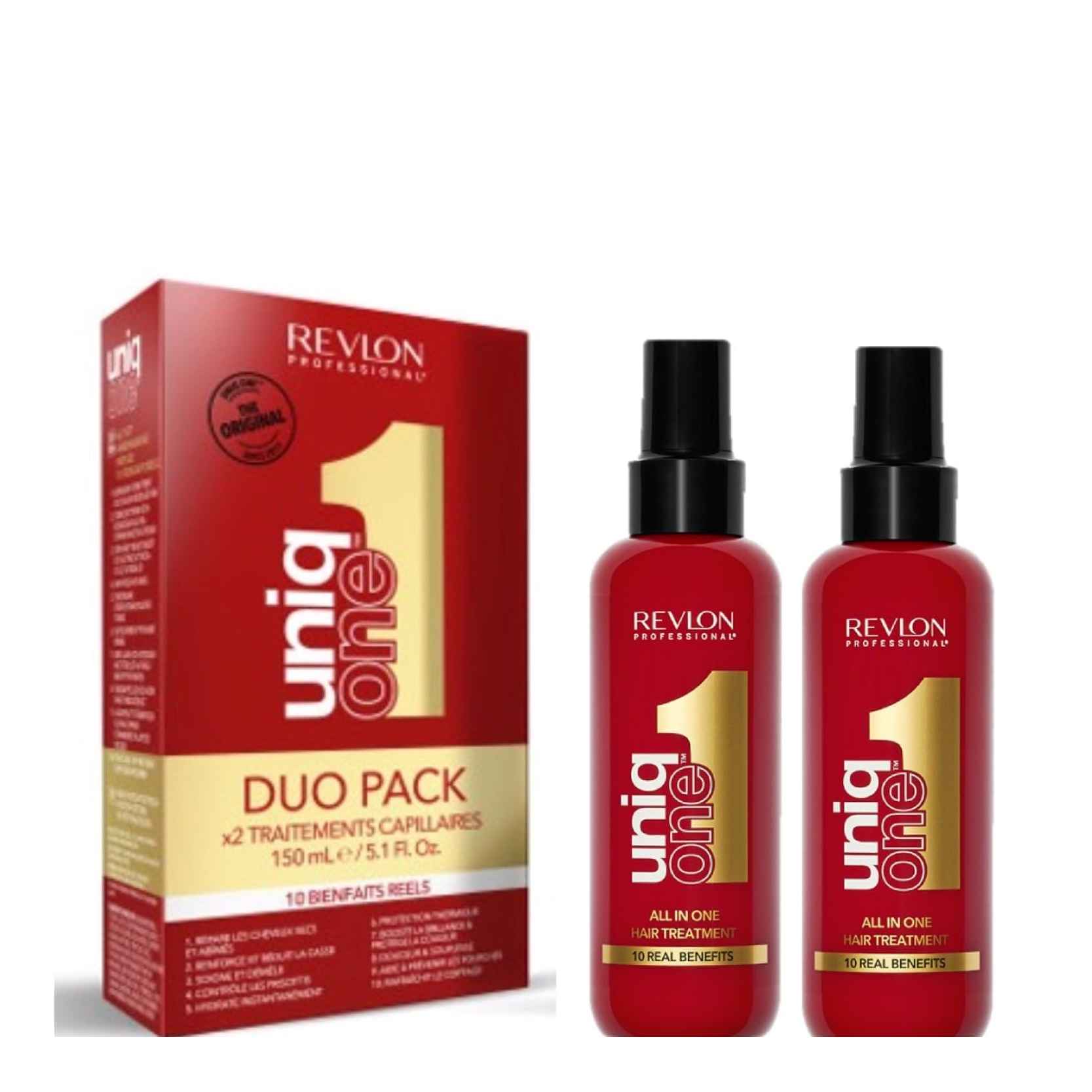 【含税直邮】UnigOne Hair Treatment Classic Duopack 喷雾 150ml*2