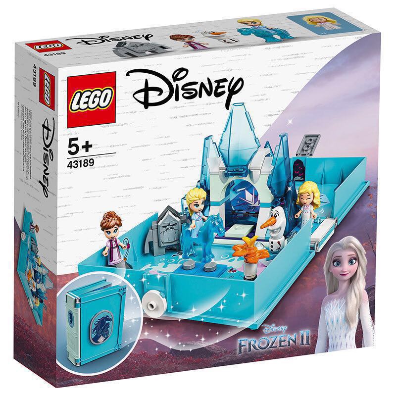 LEGO 乐高 冰雪奇缘系列 43189 艾莎和水精灵诺克的故事书大冒险 119元（需用