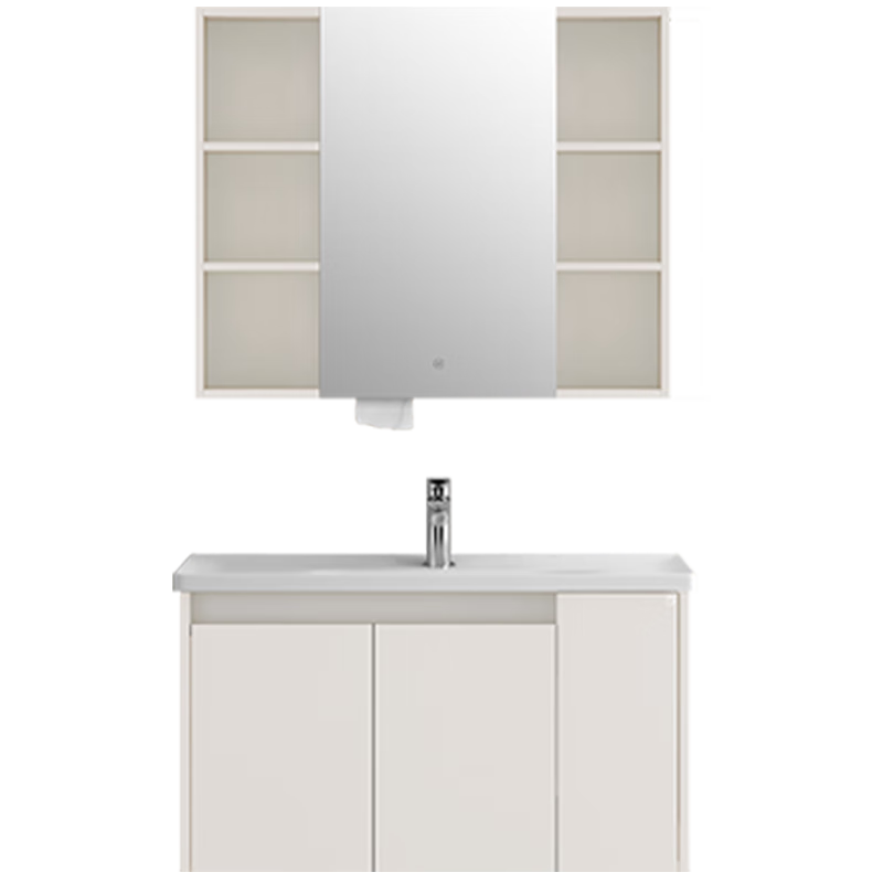 九牧（JOMOO）浴室柜卫生间小牧卫浴洗手脸盆柜组合陶瓷一体洗漱台 高端浴