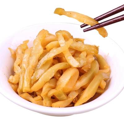 重庆涪陵 鲜脆榨菜丝50g*10袋 3.39元+0.12元淘金币