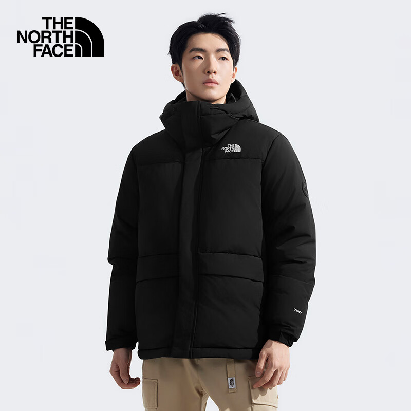 PLUS会员：The North Face 北面 700蓬 户外鹅绒服 81SF 黑色 1741.41元包邮