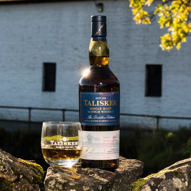 TALISKER 泰斯卡 酒厂限定版DE 苏格兰岛屿产区 单一麦芽威士忌洋酒700ml 387元
