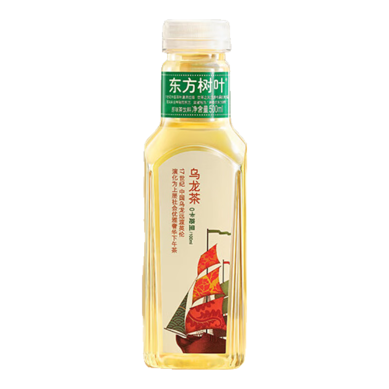 再降价：农夫山泉 东方树叶乌龙茶500ml*15瓶 49.9元包邮（需领券）