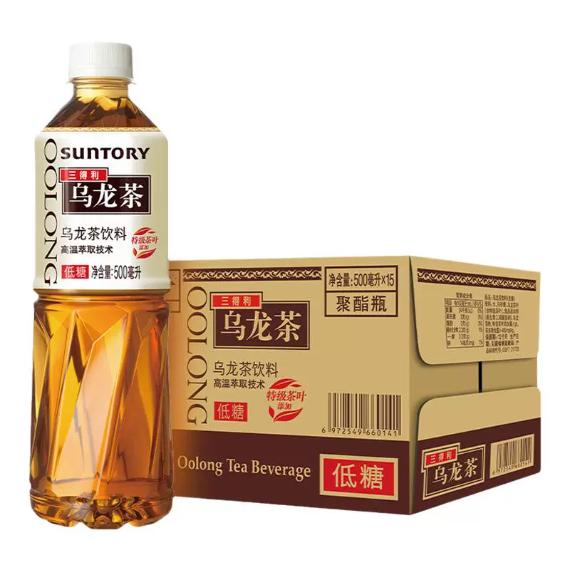 SUNTORY 三得利 无糖 乌龙茶饮料 ￥14