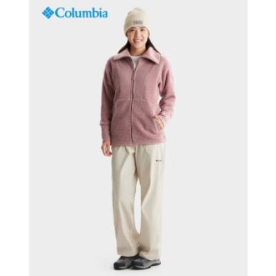 PLUS会员：Columbia 哥伦比亚 女子宽松大翻领保暖抓绒衣 AR9673 404.35元 包邮（