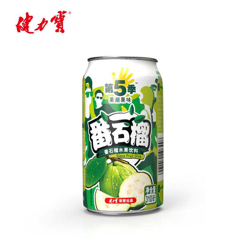88VIP：JIANLIBAO 健力宝 第5季果潮果味 番石榴水果饮料 10.36元
