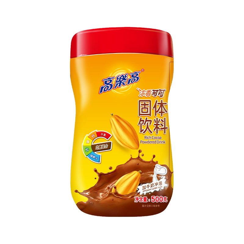 高樂高 浓香可可 固体饮料 500g 38.8元（需用券）