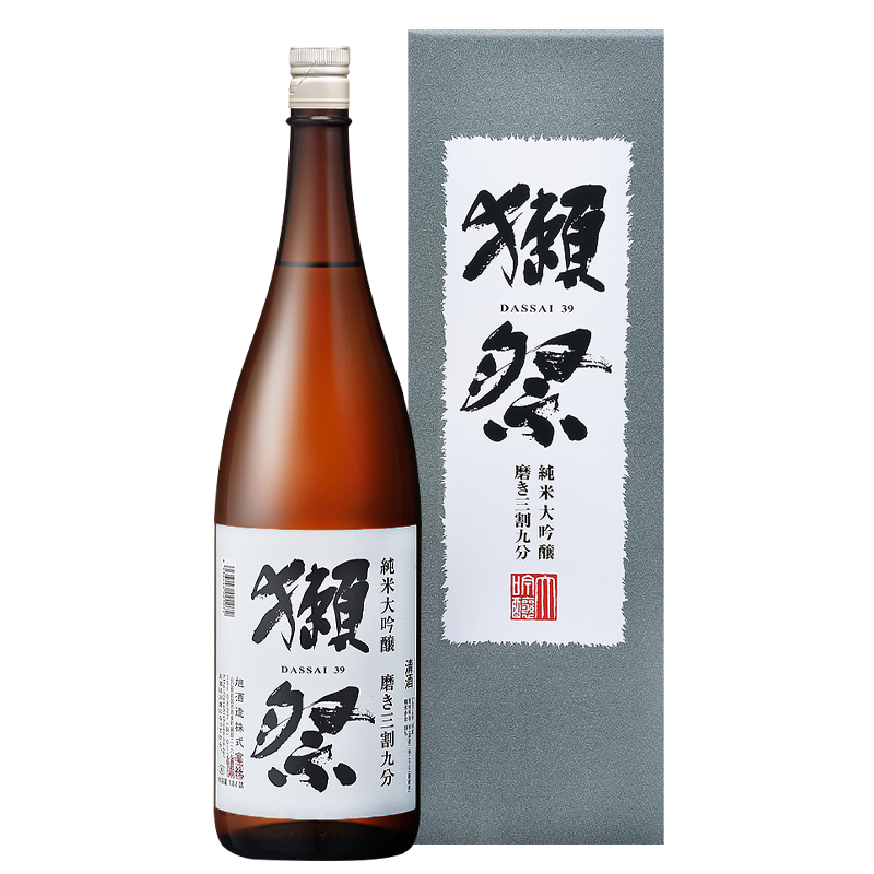 PLUS会员：獭祭 三割九分39 纯米大吟酿 日本清酒1.8L/1800ml 576.52元包邮（需用