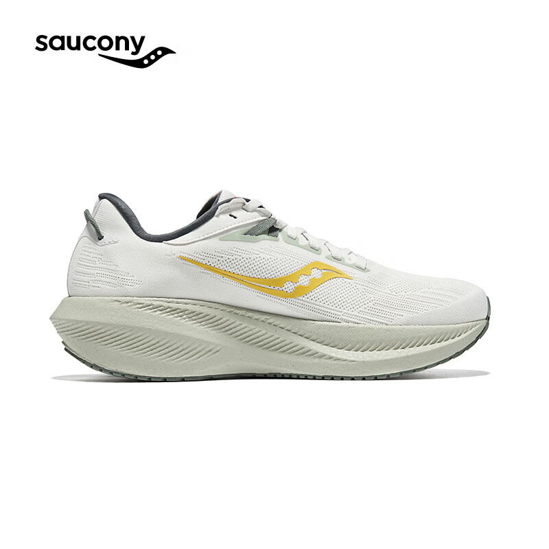 saucony 索康尼 胜利21跑步鞋男专业减震透气马拉松训练路跑运动鞋子TRIUMPH 21 