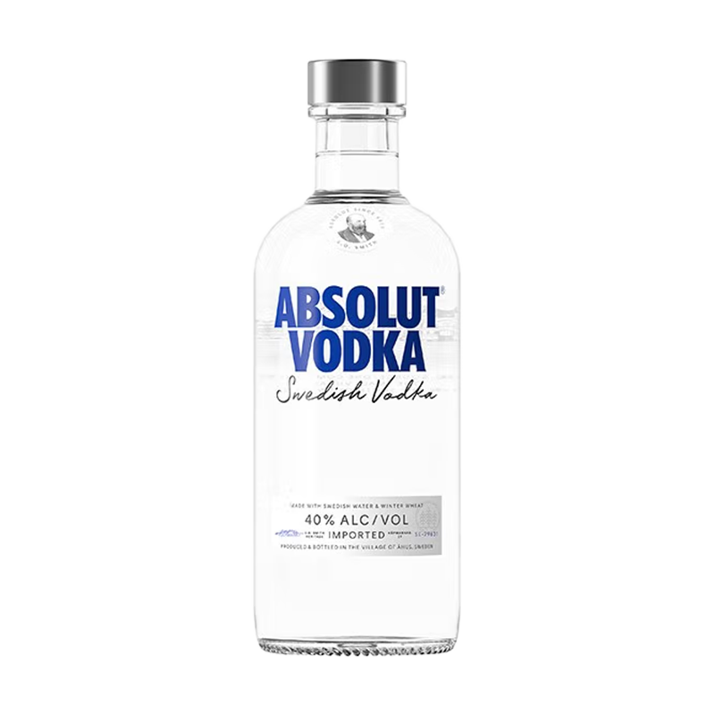 京东百亿补贴：Absolut 绝对 伏特加 40度 原味 500ml 单瓶装 58.21元 包邮