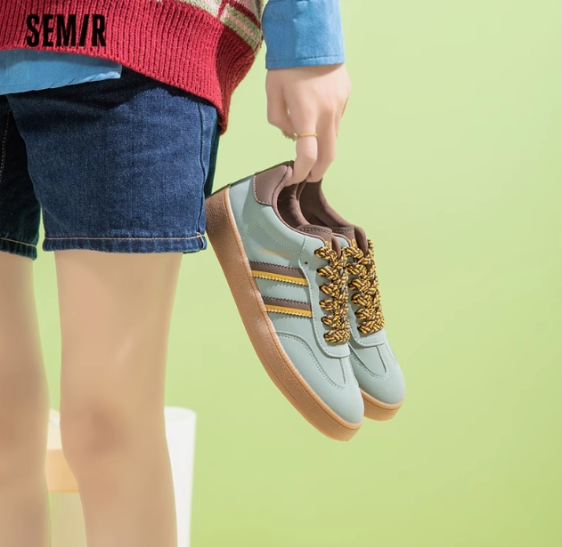 超百款断码清仓！Semir 森马 情侣款马丁靴复古老爹鞋合集 ￥49