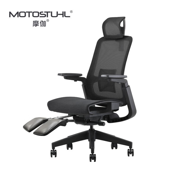 Motostuhl 摩伽 S7家用电脑椅人体工学椅工程学网布升降转椅子多功能可躺办公