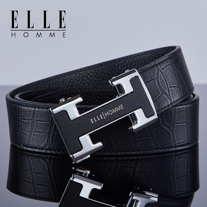 ELLE HOMME 法国品牌皮带真皮自动扣 79元（需用券）