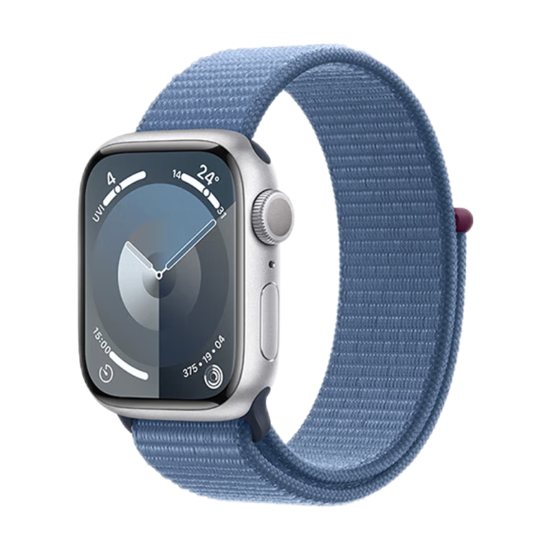 PLUS会员： Apple 苹果 Watch Series 9 智能手表 GPS款 41mm 回环式运动表带 2384.01元包邮（双重优惠）