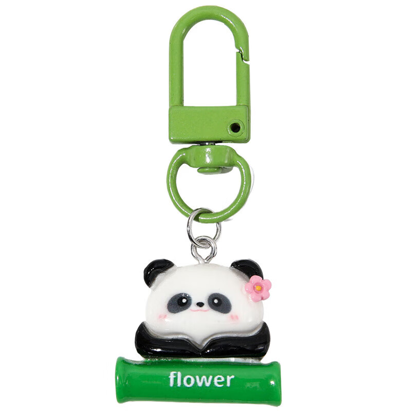 MUSWU 钥匙扣创意可爱卡通熊猫挂件 0.08元（需用券）