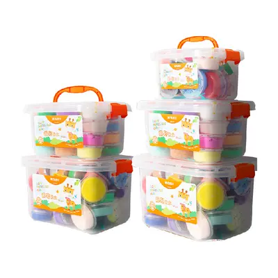 晨光超轻粘土24色套装儿童幼儿无毒手工diy玩具12色彩泥橡皮泥 6.46元(需领券