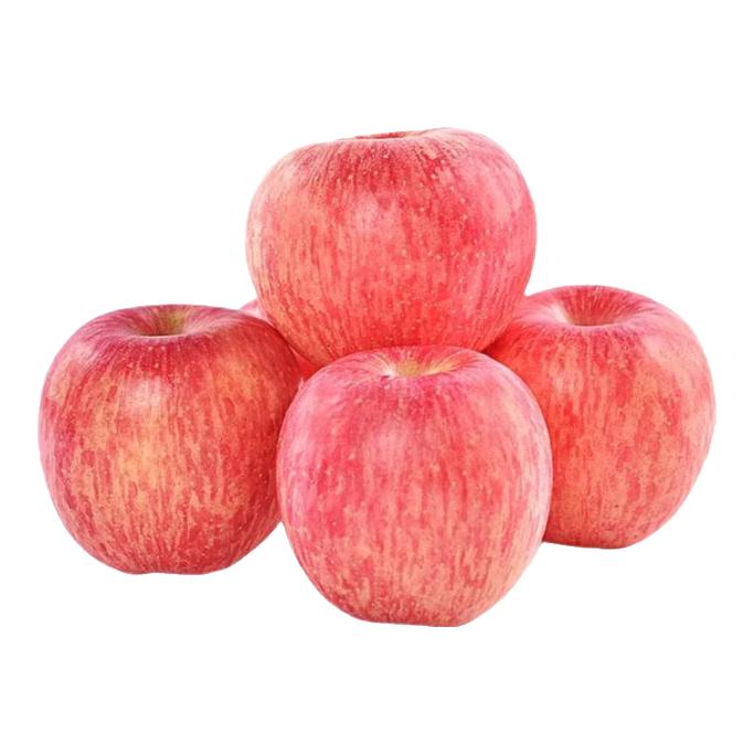 京鲜生 山东烟台红富士苹果 净重5斤 果径75mm+ 新鲜水果 源头直发 18.75元（