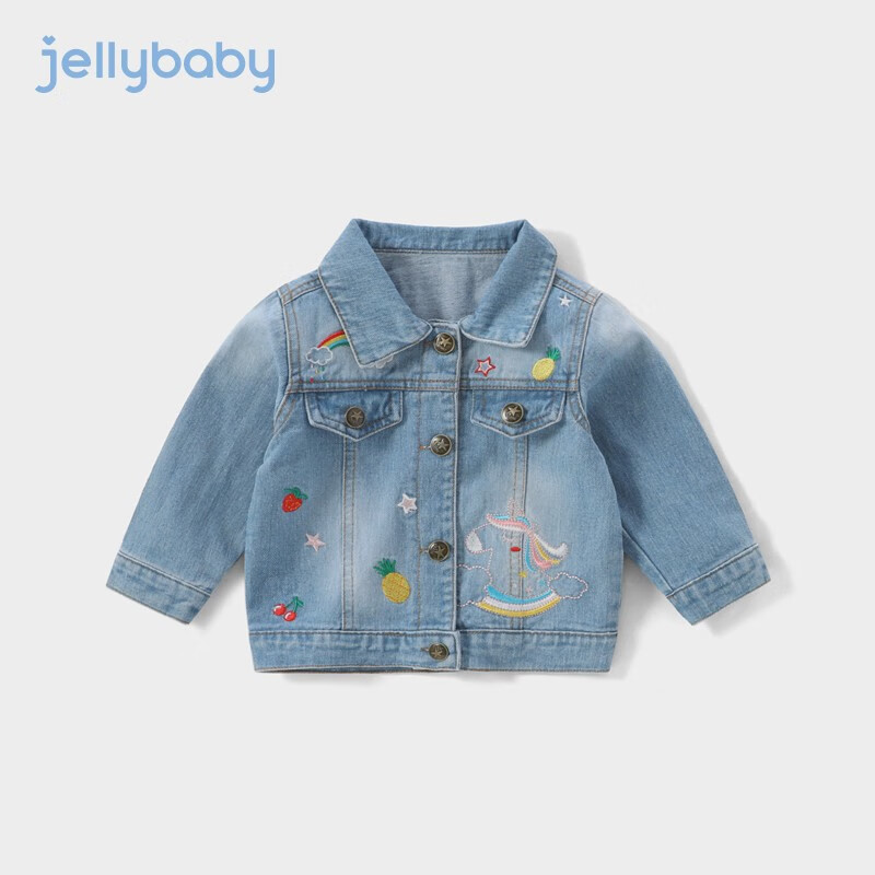 jellybaby 杰里贝比 宝宝牛仔衣 70元（需用券）