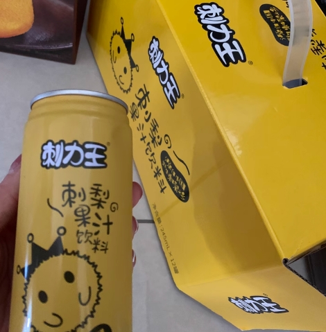 刺力王 鲜榨刺梨果汁饮料 245ml*12罐 ￥34.9