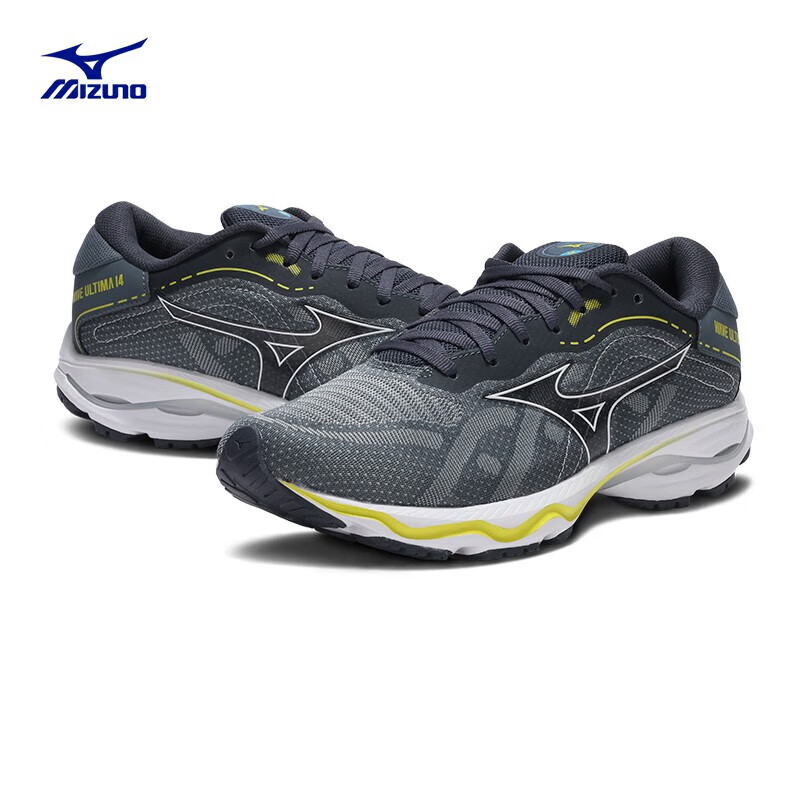 Mizuno 美津浓 WAVE ULTIMA 14 男子跑鞋 J1GC2318 156.87元（需用券）