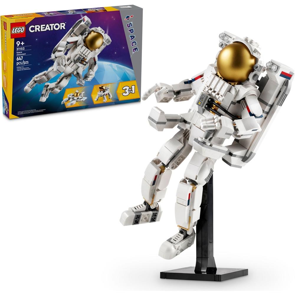 京东百亿补贴、PLUS会员：LEGO 乐高 创意百变3合1系列 31152 太空宇航员 239.4元