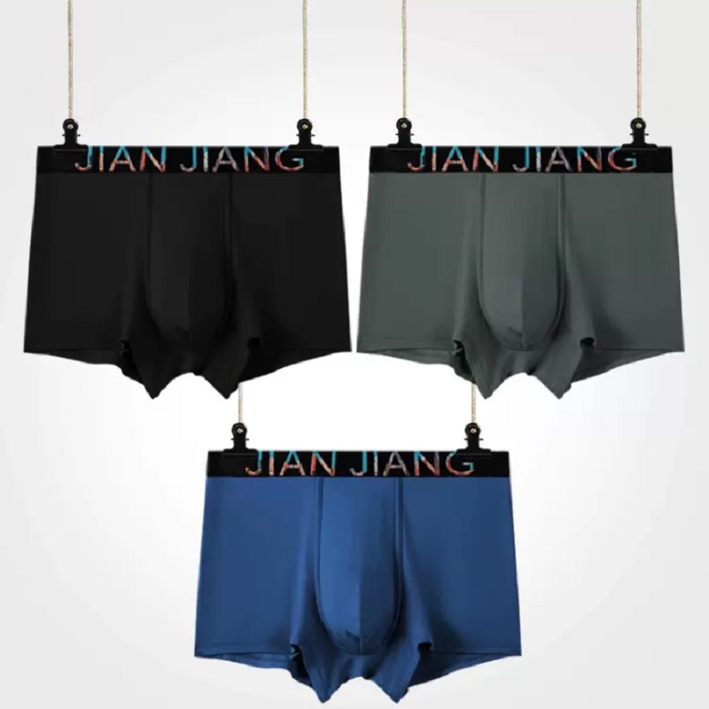 JianJiang 健将 男士内裤男生宽松舒适透气平角裤-3条装 29.9元（需用券）