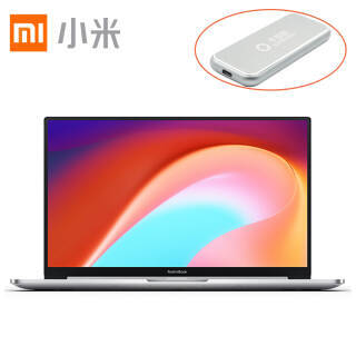 小米红米笔记本电脑RedmiBook 14英寸轻薄本超薄手提超极本商务办公大学生 R5-4500U+16+512G+移动硬盘128G *2件 7698元(合3849元/件)