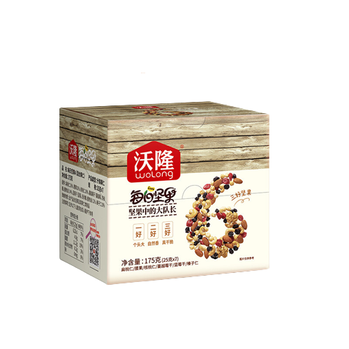 wolong 沃隆 成人A款 每日坚果 混合果仁 175g 28.9元