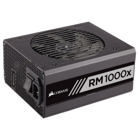 美商海盗船 RM1000X 金牌（90%）全模组ATX电源 1000W 1099元