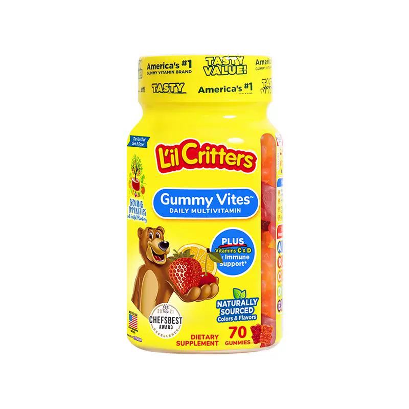 L'il Critters 儿童复合维生素小熊软糖 ￥39.5