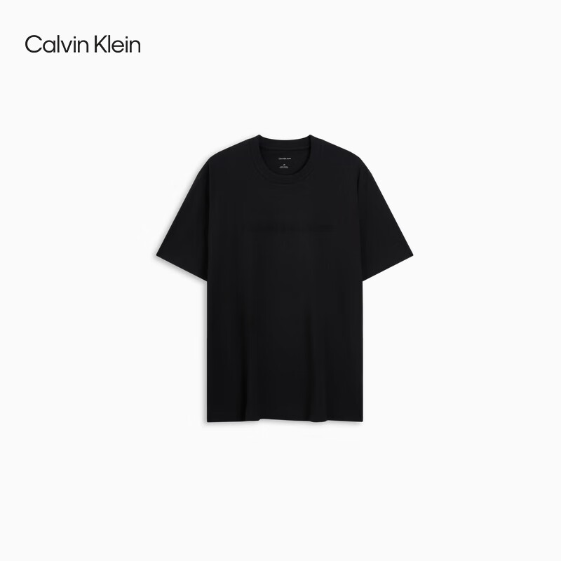 Calvin Klein 卡尔文·克莱恩 字母纯色圆领针织短袖T恤 328.68元（需买2件，需用