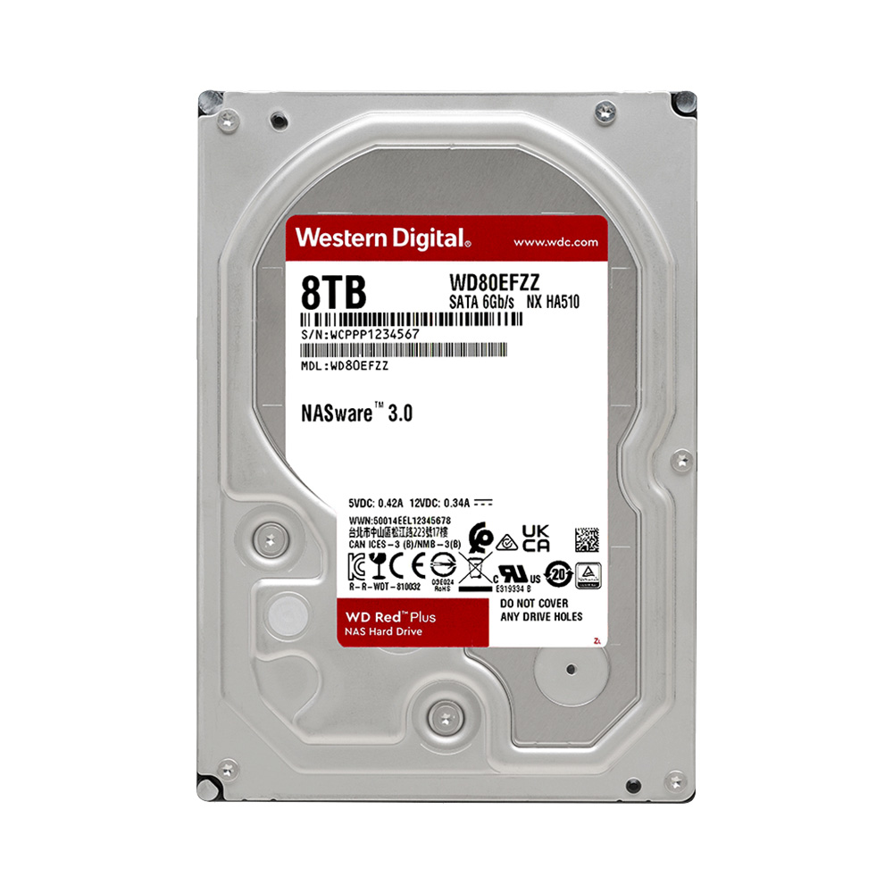 西部数据 红盘Plus 3TB 3.5英寸 NAS硬盘（CMR） 716.15元