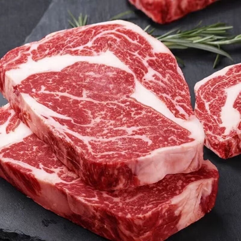 精选原切眼肉牛排*2公斤 97.5元