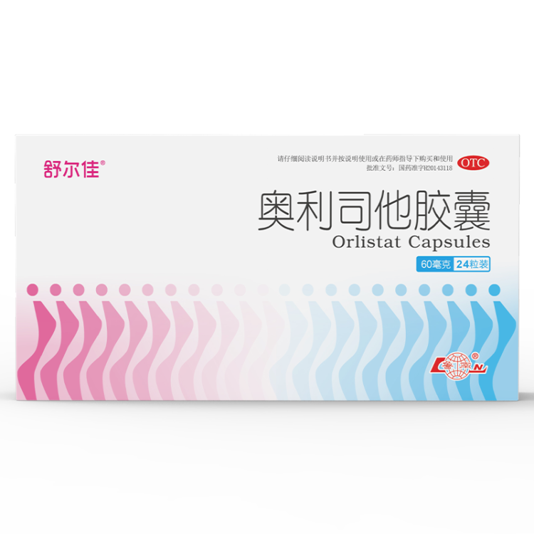 PLUS：舒尔佳 奥利司他胶囊60mg 24粒 19.9元（需换购）