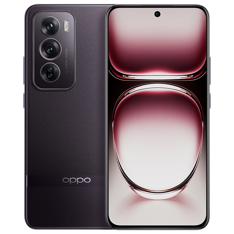OPPO Reno12 Pro 超美小直屏 安卓Live图 天玑9200+旗舰芯 12GB+256GB 乌木黑 智能拍照
