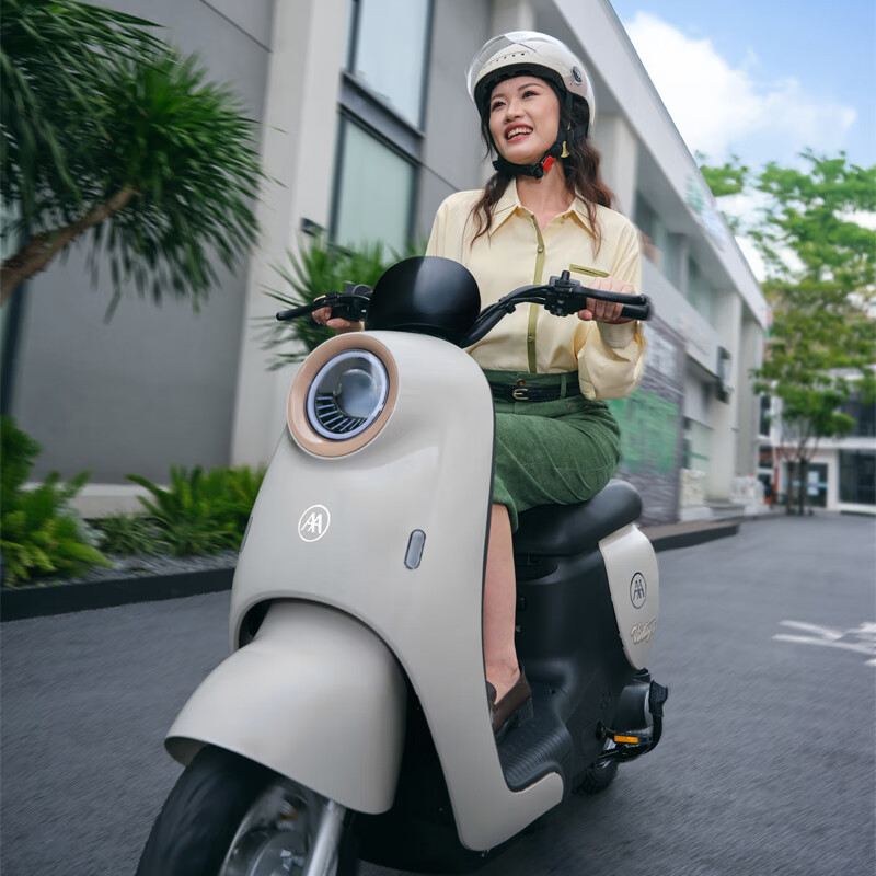 爱玛 爱朵 晴天2.0 电动摩托车 百利米黑 2299元(需用券)