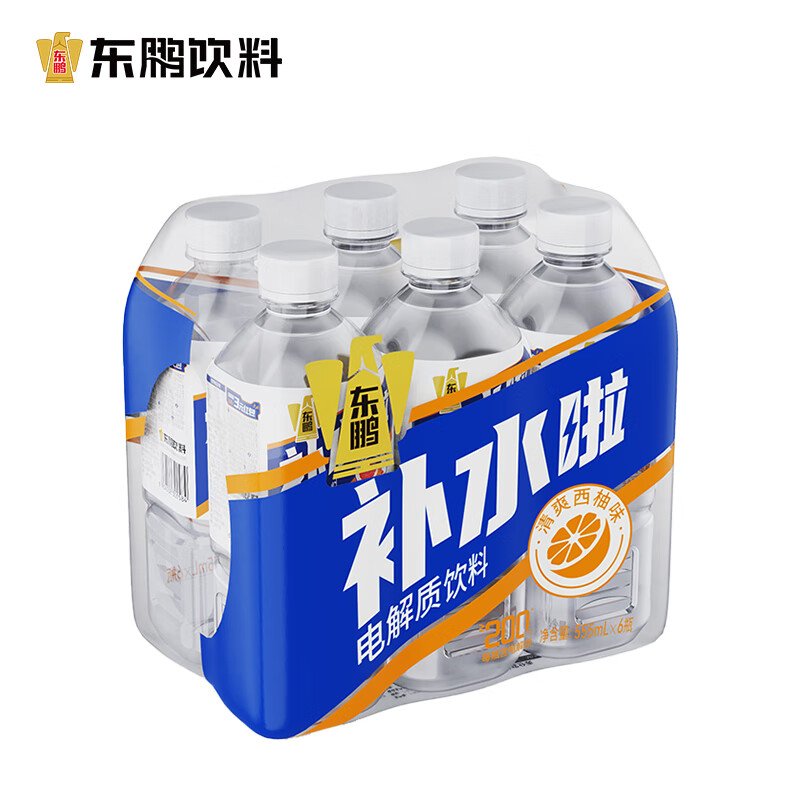 东鹏 特饮 电解质饮料 西柚味 555ml*6瓶 17.9元